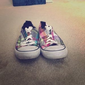 Plaid sneakers